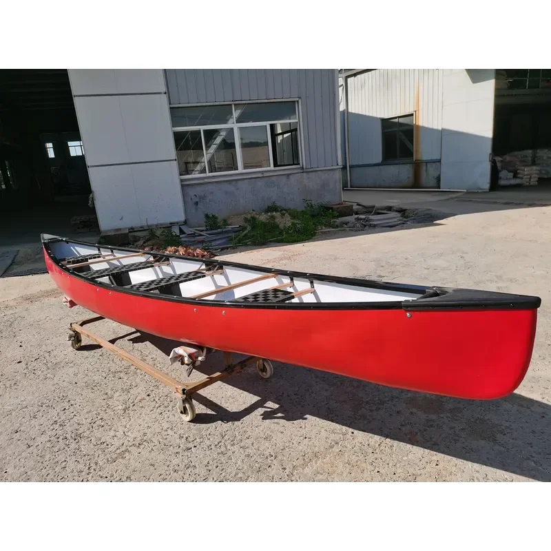 Factory Price 4.86m 4-Person Sit in Kayak Paddle HDEP FOAM Hull Lightweight Durable Touring Lakes & Rivers