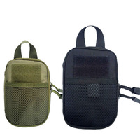 600D Nylon Tactical Bag Outdoor Molle Molle Waist Fanny Pack Mobile Phone Pouch Belt Waist Bag EDC Gear Bag Gadget Purse