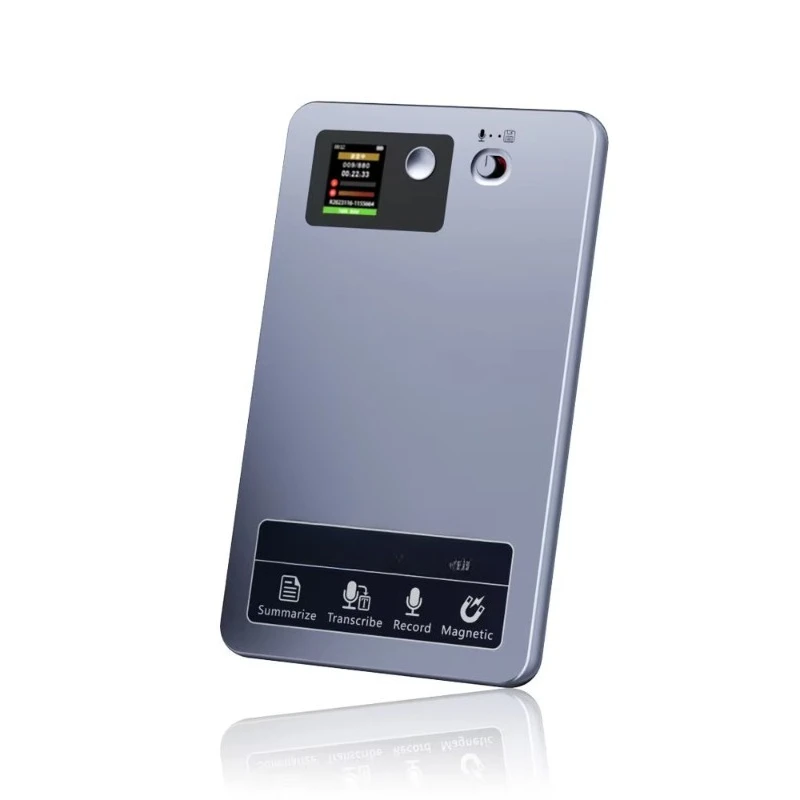 Multilingual Smart Audio Recorder Long Time Recording Meeting Speech Record Sorting Tool