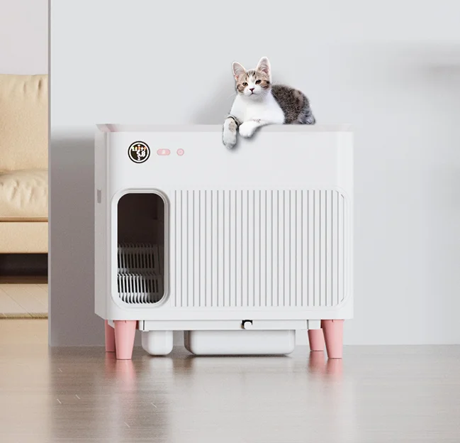 Multi-cat box Large XL ventilation Wifi application Automatic cat box Home use