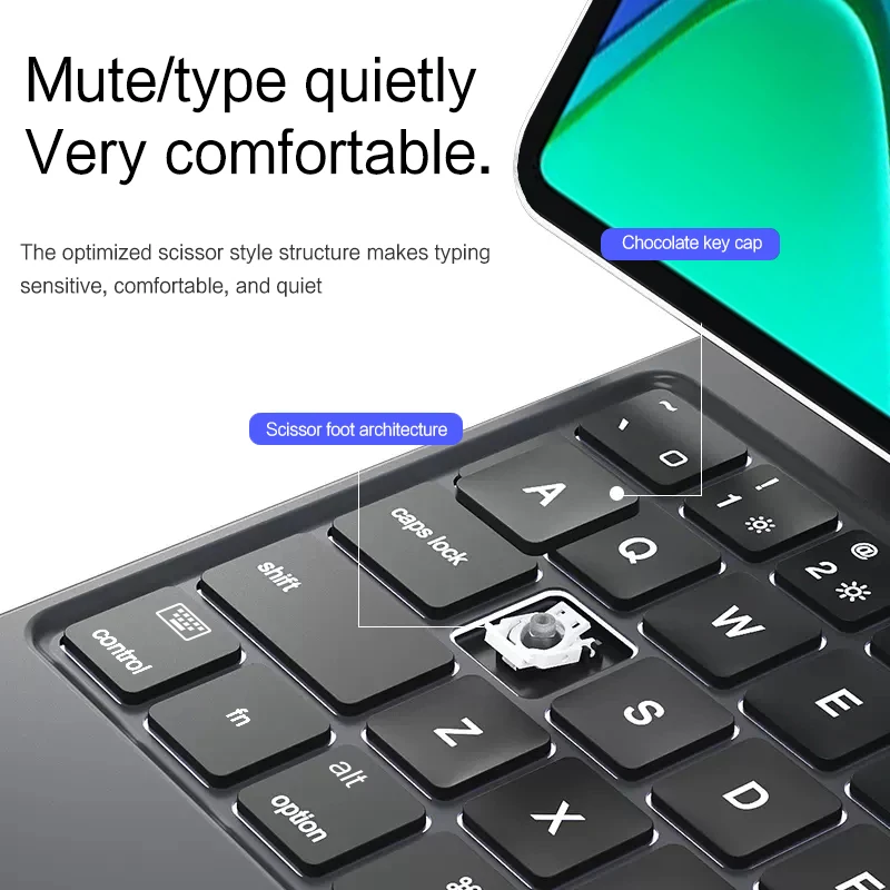 Magic Keyboard for Xiaomi Pad 6 2023 Mi Pad 6 Pad6 5 Pro 11"Adjustable Stand Case Backlight Touchpad Keypad Multi-Language