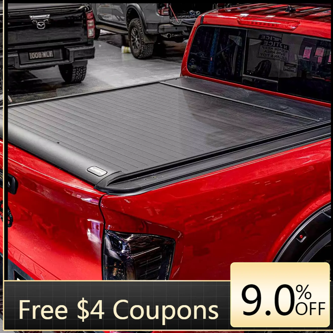 

Deren High QualityElectric Pick up Roller Cover Electric Box Cover Aluminum Roller Lid Shutter Tonneau Cover for NP300/D22/D40