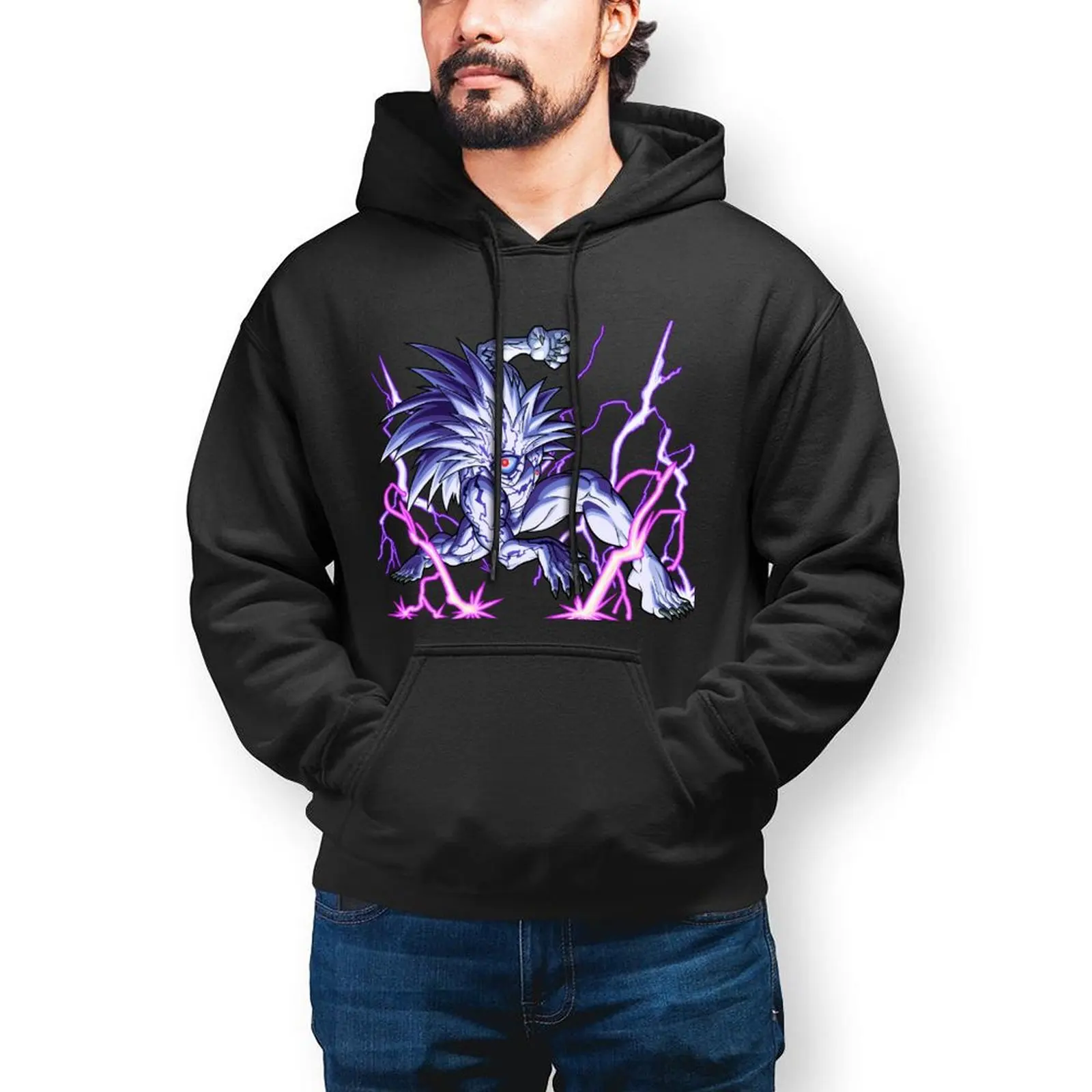 One Punch Casual Hoodies Lord Boros Trendy Cotton Sweatshirts Autumn Long Sleeve Loose Oversize Pullover Hoodie Birthday Gift