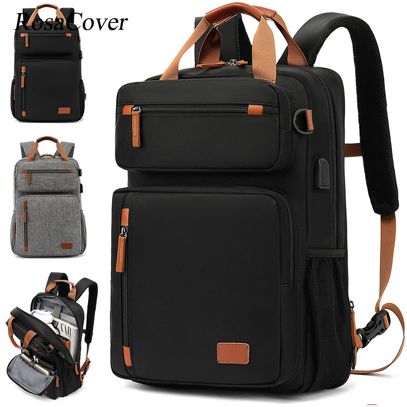 

New Casual Business Computer Backpack 15.6 Inch Laptop Backpack Waterproof Oxford Cloth Anti-theft Travel Backpack Mochilas