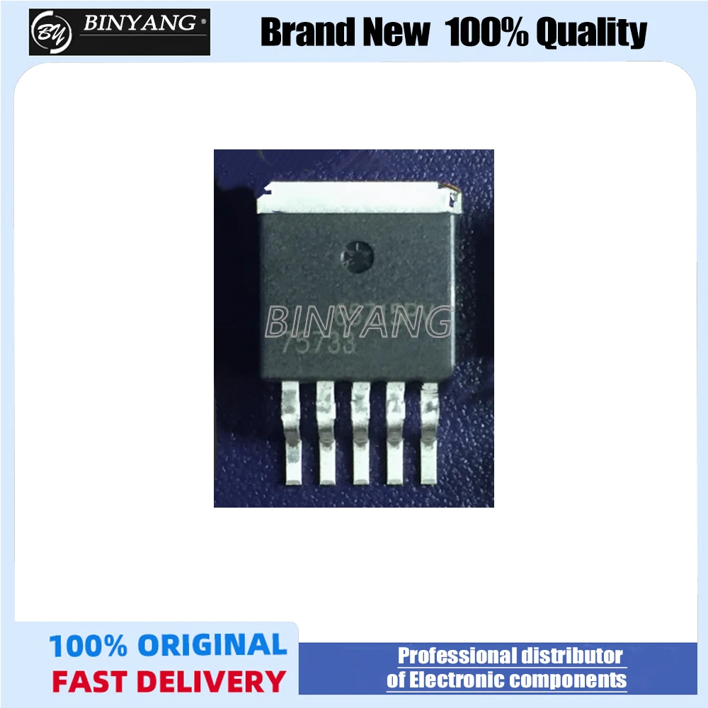 Imported original TPS75733KTTR silk-print 75733 TO-263 package voltage stabilization chip
