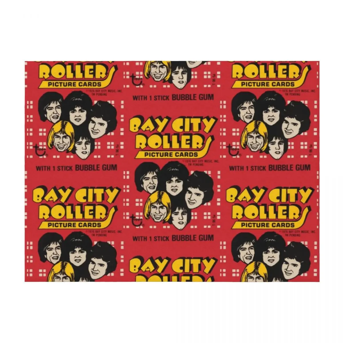 Bay City Rollers - S-A-T-U-R-D-A-Y NIGHT! ! رمي بطانية الأزياء الأرائك تأثيري أنيمي البطانيات للأرائك السرير منقوشة البطانيات #1