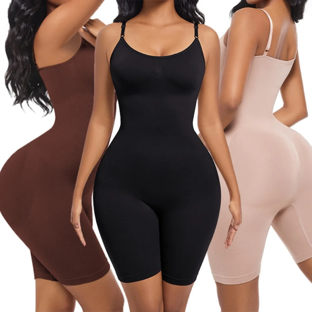 Postpartum Shapewear Bodysuit - Full Body Slimming Corset with Tummy Control & Butt Lift for Women High Compression Body Shaper