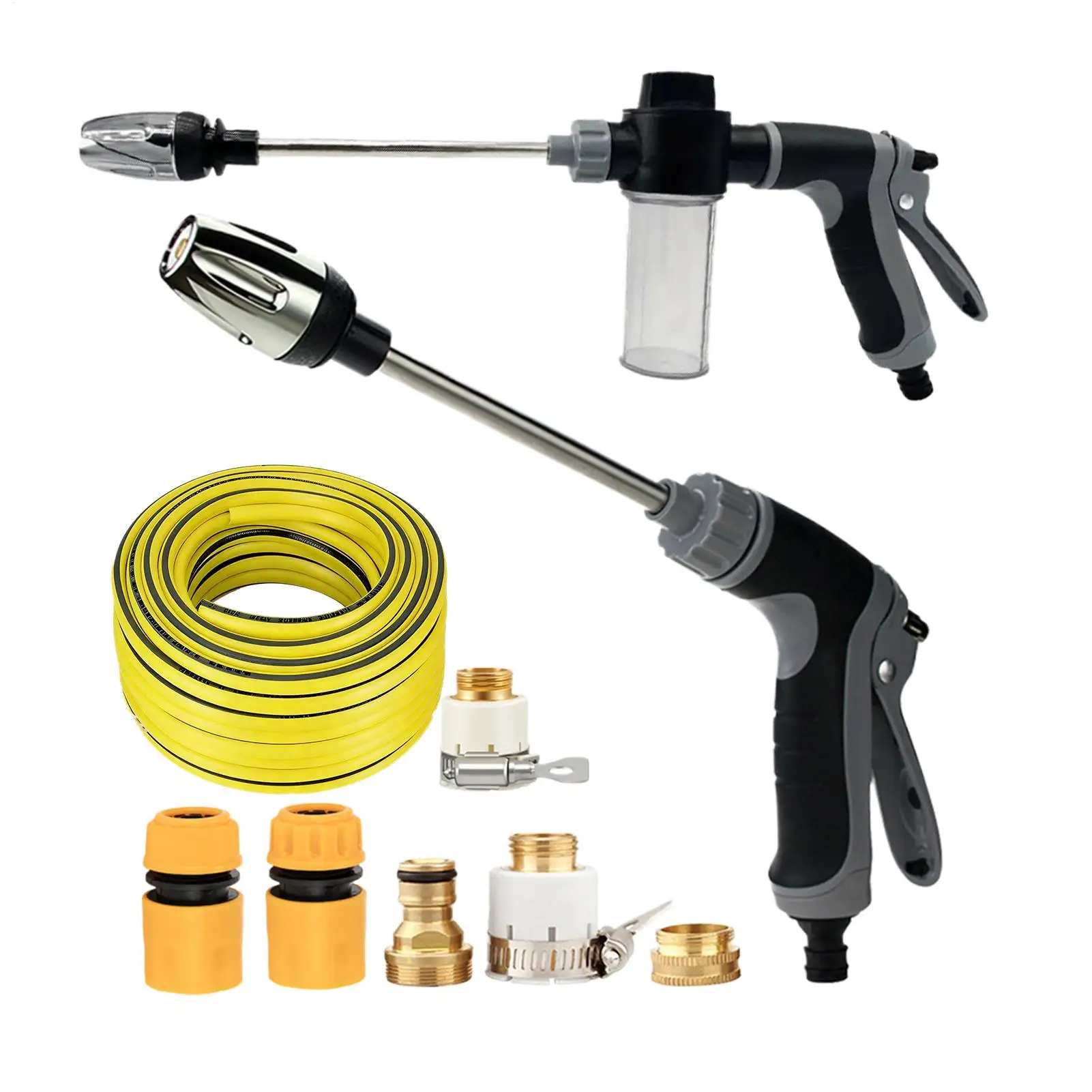 Portable Water Pressure Washer Adjustable Nozzle Non-Slip Pressure Washer for Car Detailing for Vehicle Indoor Home Window Glass