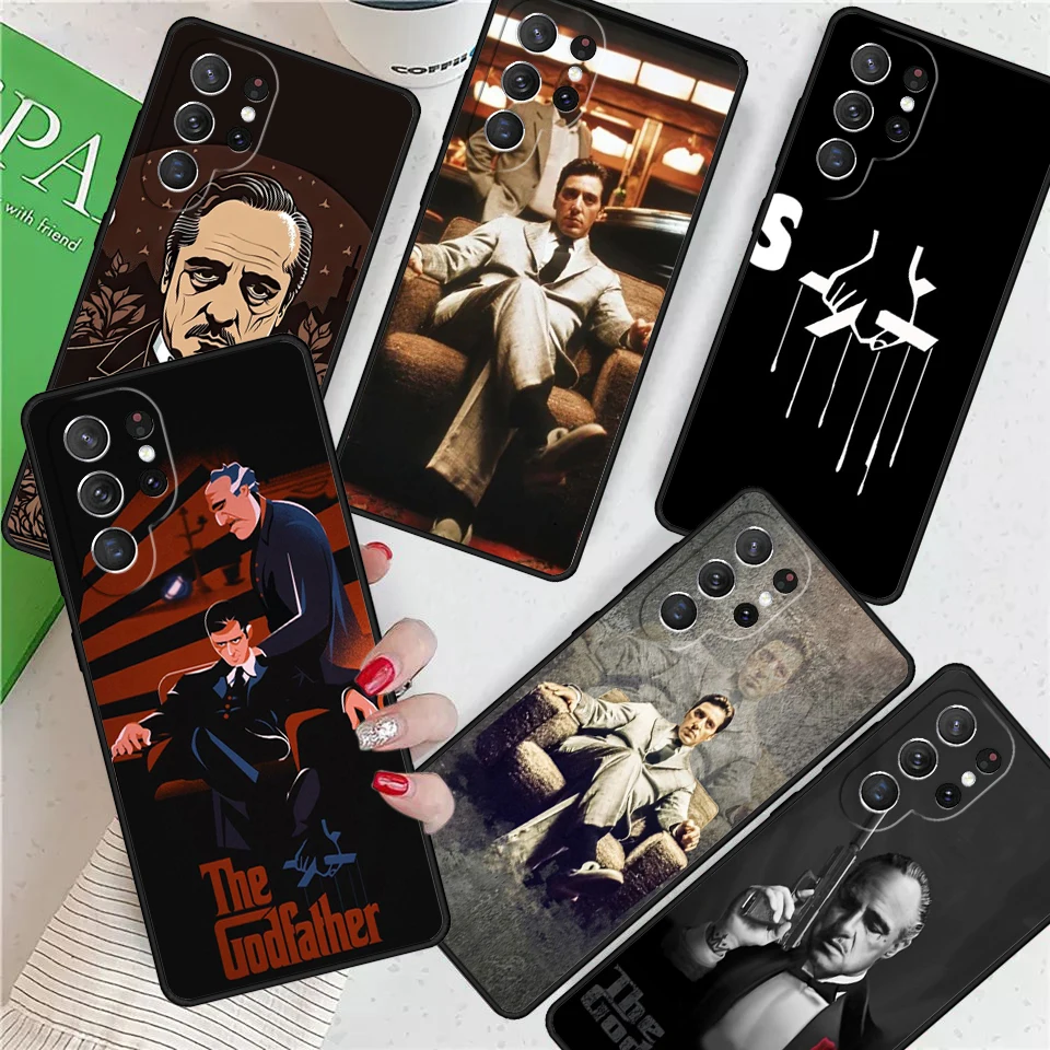 The Godfather Movie Italian Mafia For Samsung Galaxy S24 Ultra S21 S22 S8 S9 S10 5G Note 10 20 Plus FE S23 Phone case Cover