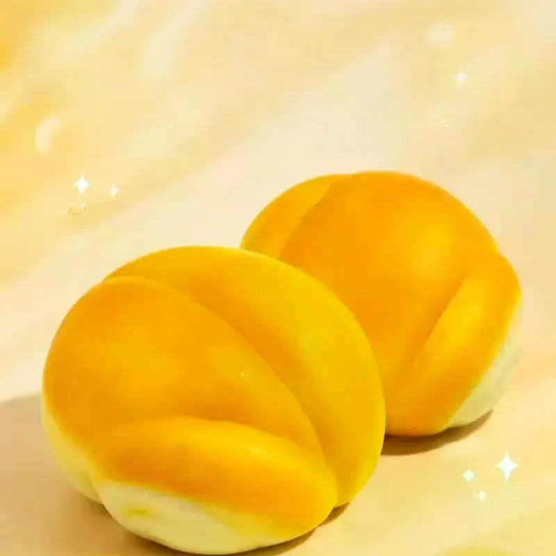 Soft Cute Slow Rising Bread Squeezable Toy Simulated Toast Calming Sensory Fidget Toys For Kids Adults
