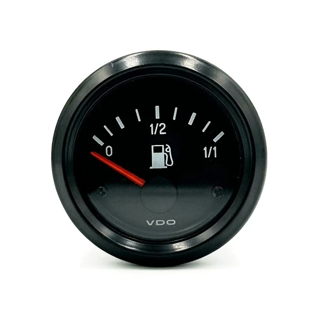 Generator Parts VDO 12V 24V Fuel Gauge Meter Diesel Genset Excavator Accessories