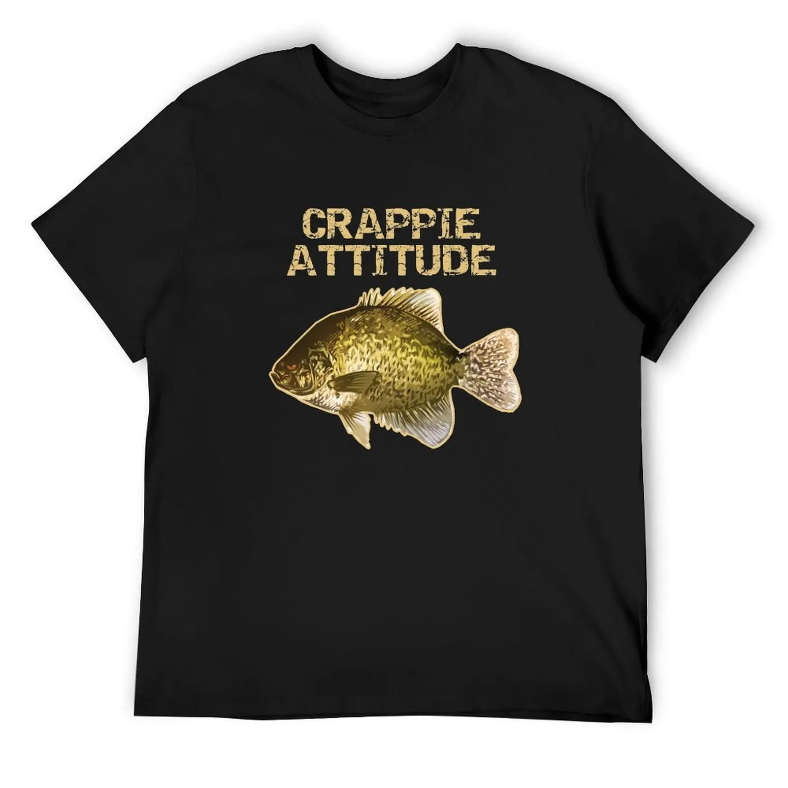 Crappy Attitude | Crappie Fishing T-Shirt aesthetic clothes oversized graphic t shirts mens shirts graphic tee