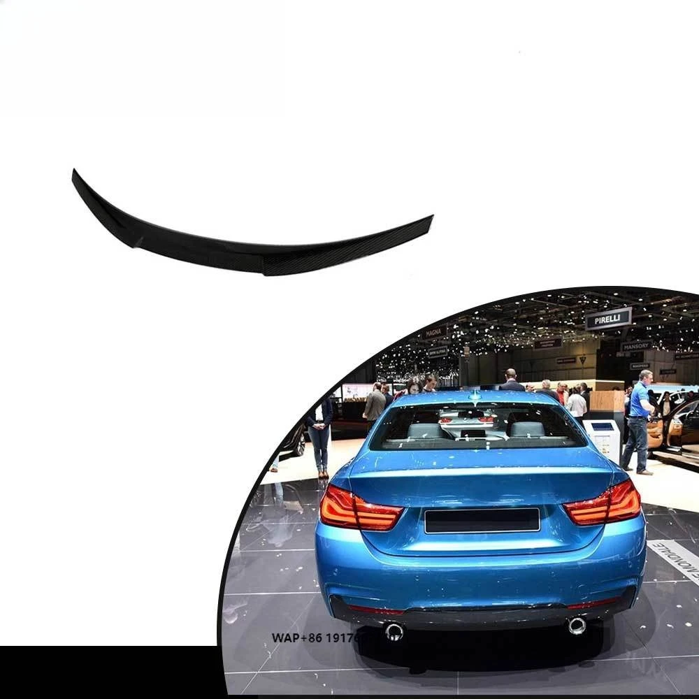 

Dry Carbon Fiber Rear Trunk Spoiler forBMW M4 Coupe F82 M4 Spoiler 2015-2020