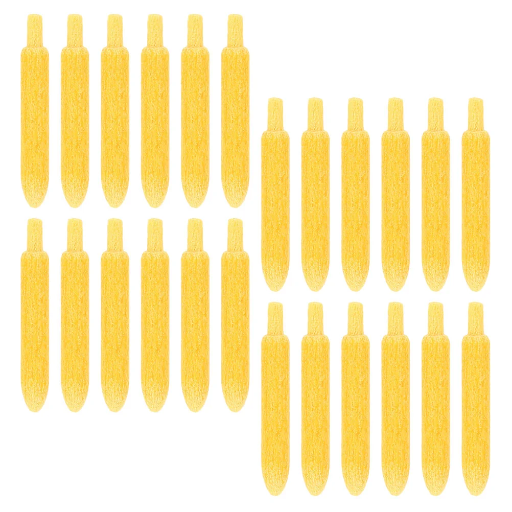 100 Pcs Paint Pen Replacement Refills Points Marker Nibs Painting Tips Yellow Smooth Writing Universal Student