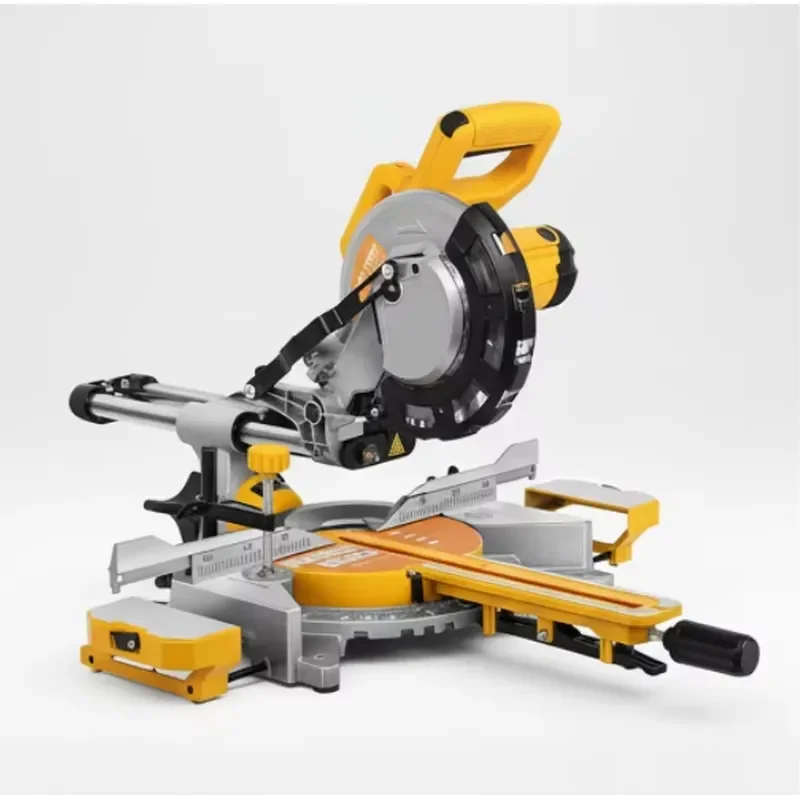 210mm 1700W Sliding Miter Saw Woodworking Bench Top Miter Saw Power Saws