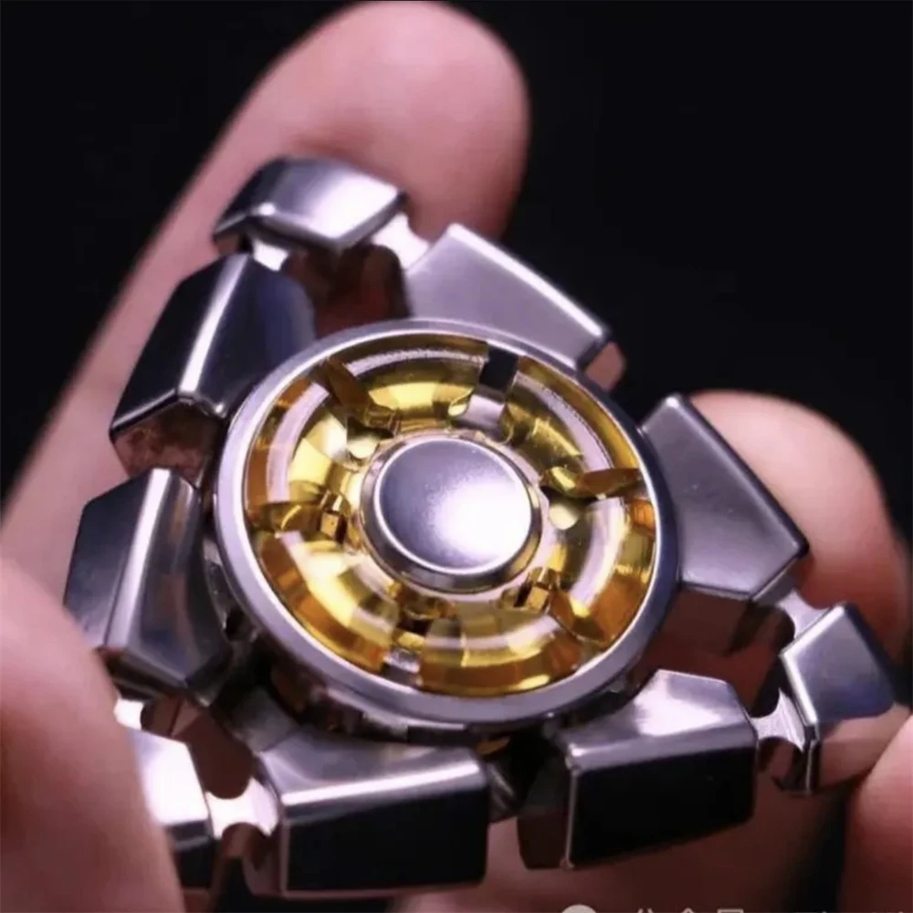 Reorganization Stainless Steel Fidget Slider Fidget Spinner EDC Toys Anti Stress Hand Spinner  ADHD Anxiety Relief Sensory Toys