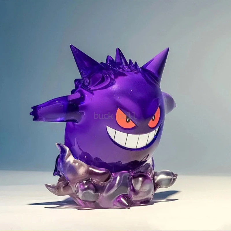 PokéMon Figure Gengar Anime Figures Cute Purple PokéMon Figurine Model Statue Doll Collection Decoration Toys Birthday Kids Gift