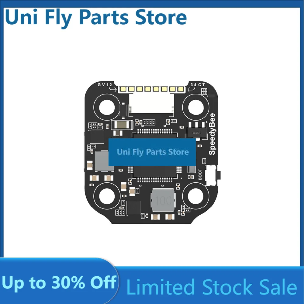 UniFlySpeedyBee F405 Mini BLS 35A 20x20 Stack F405 Mini Flight Controller BLS 35A Mini V2 4-in-1 BLHeli_S J-H-40 ESC FPV Free Ra
