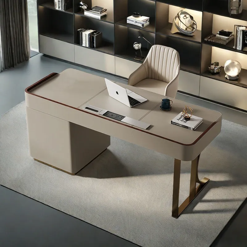 

Reception Designer Office Table Decoration Luxury Gaming Computer Office Desk Executive Writing Escritorio Oficina Furniture