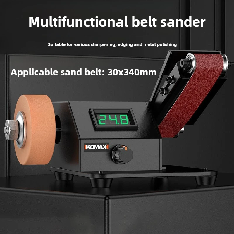 Automatic Knife Sharpener Portable Household Cutter Grinder Electric Belt Sander Grinding Wheel Machine Quick Sharping Tools