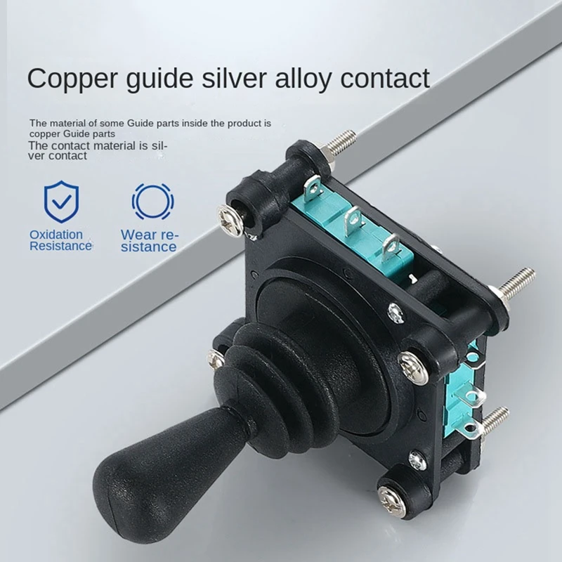 Monolever จอยสติ๊กสวิทช์ปุ่ม 2 4 8 Way รีเซ็ต Momentary สลับ Cross-Rocker Switches SCV4-YQ-05R2G ทนทาน