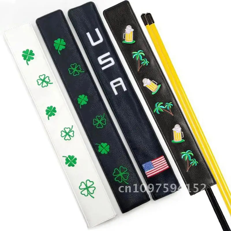 

Golf club cover, golf indicator stick cover, PU leather directional practice baseball club protective cap cover