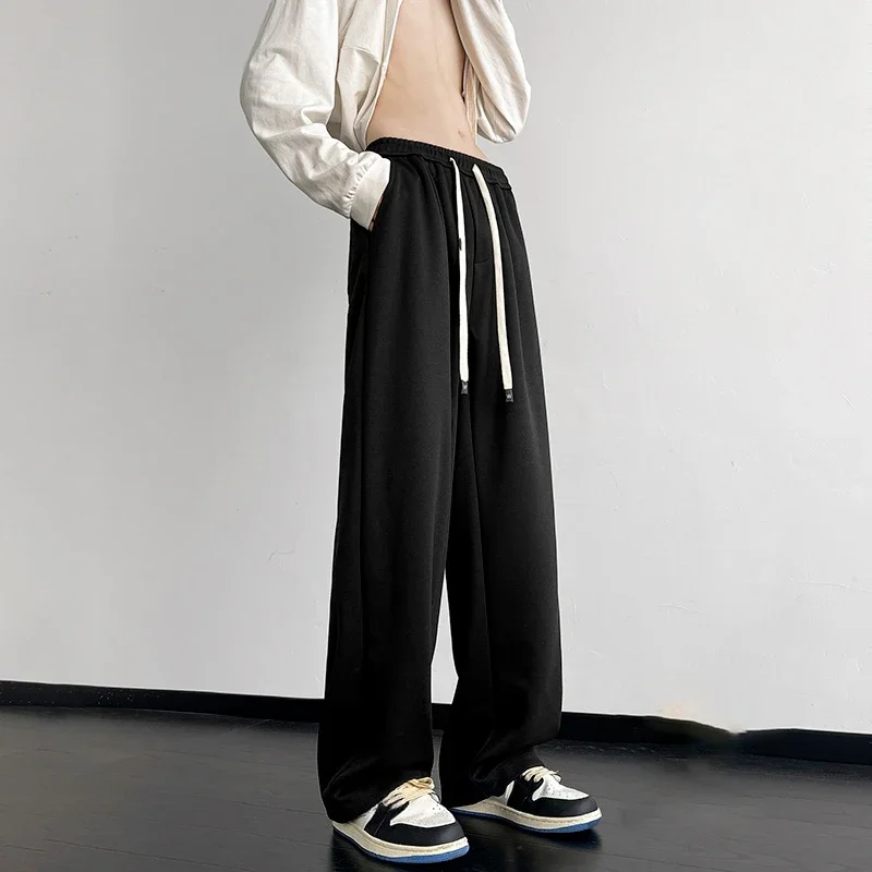 

Straight Trousers for Men Baggy Plus Size Streetwear Fashion 2025 Sale Clothes Low Price Stylish Aesthetic Xxxl Casual Pants Man