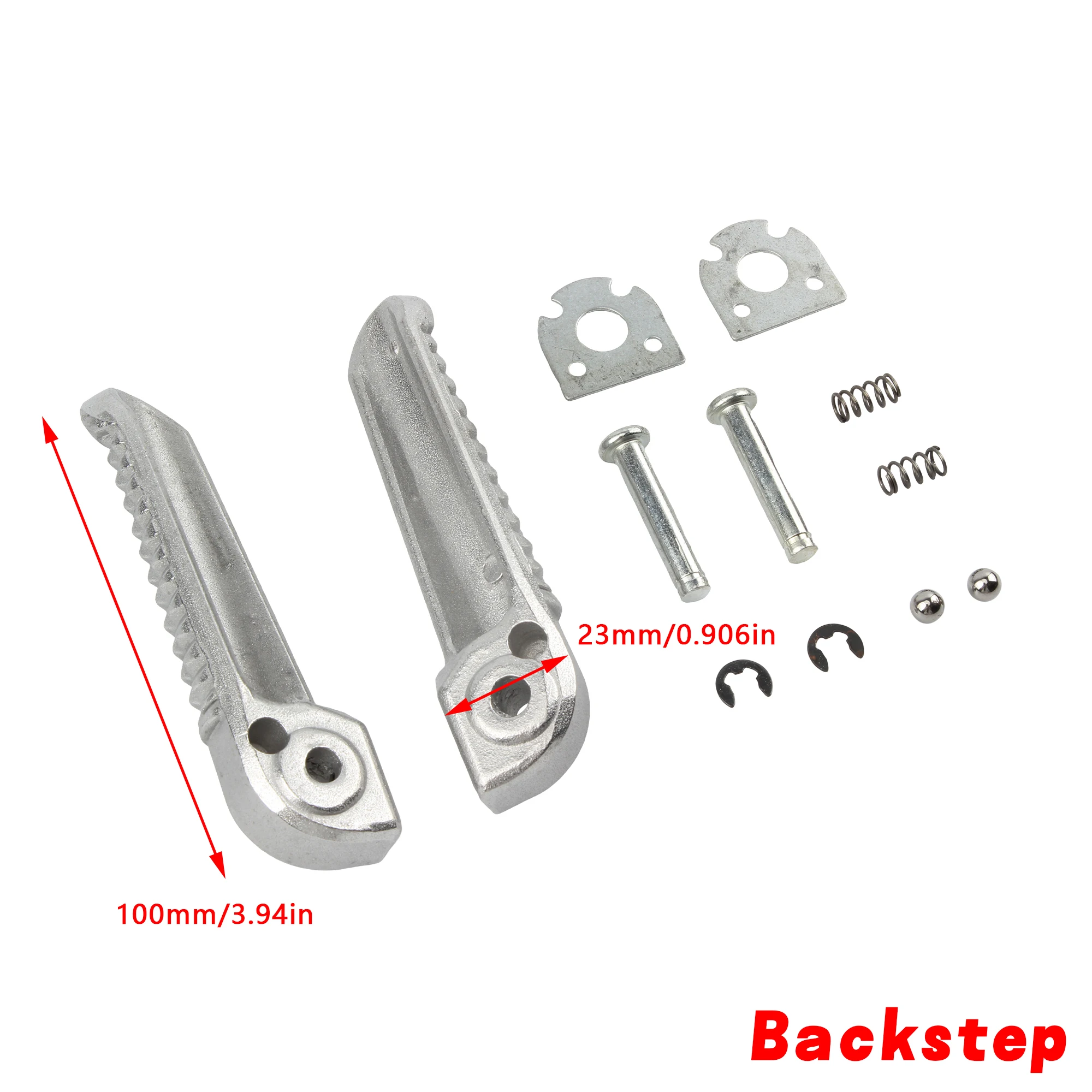 For Yamaha Motorcycle Front / Rear Footrests Foot Pegs YZF R1 R6 R125 R25 R3 MT125 MT03 MT09 MT10 MT07 Motocross Modified Parts - Image 5