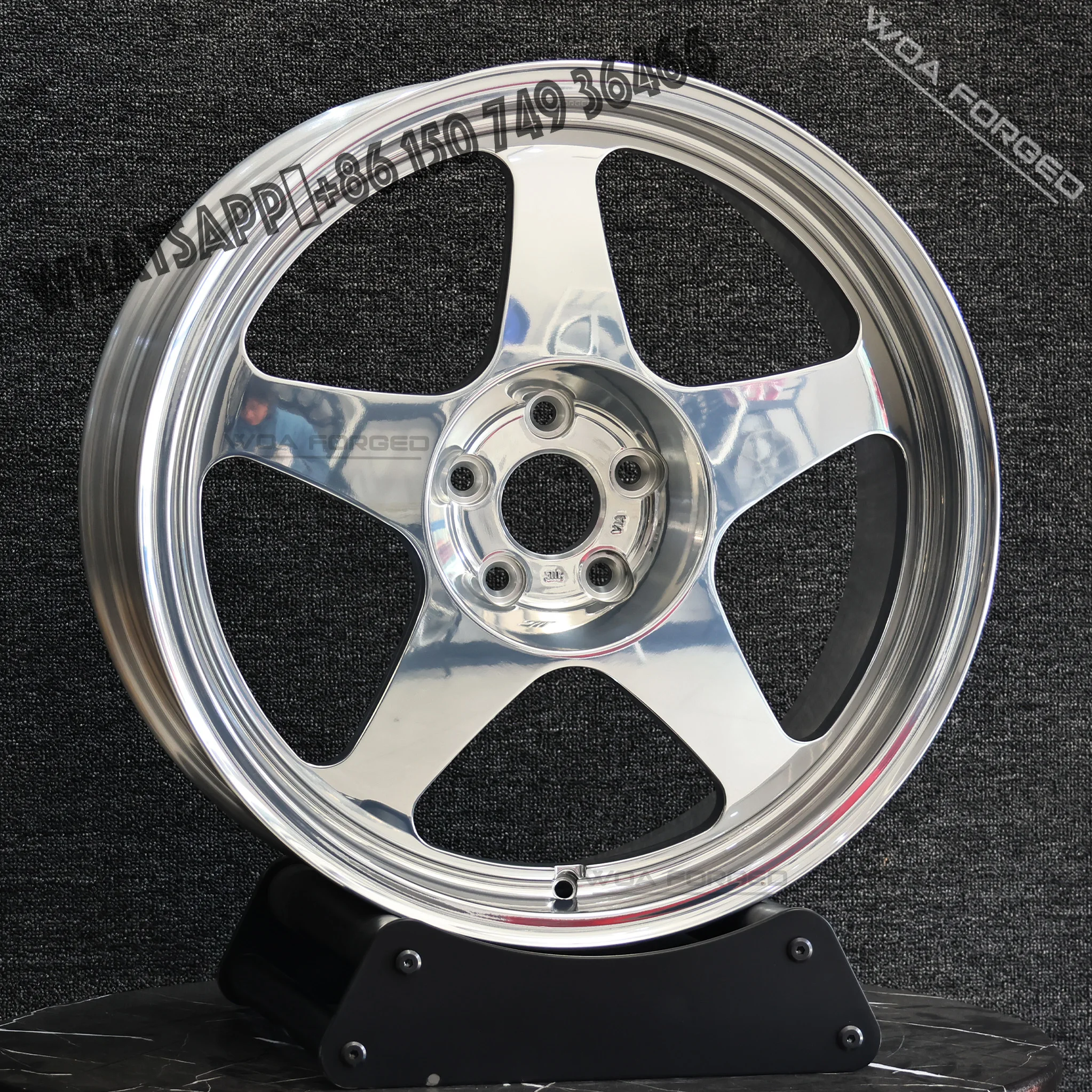 

Forged Racing Wheel for Civic Volkswagen Mitsubishi Toyota Desmond Evo II Regamaster 5x114.3 5x100 5x112 Alloy Passenger Car Rim