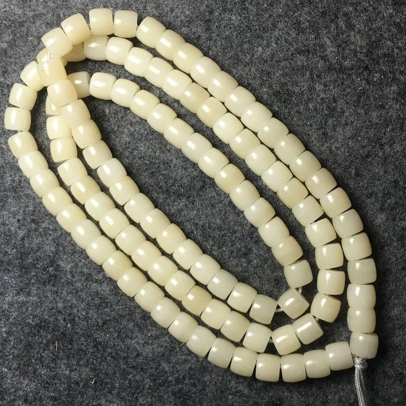 

Camel Bone Oily Texture Buddha Beads 108 Deer Bone Bracelet