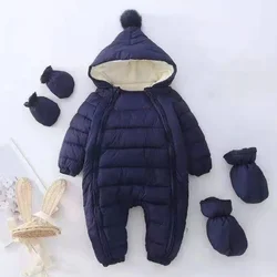 2023 new fashion Autumn Winter romper infant clothes newborn babies jumpsuit baby boy girl snow overalls for kids suit snowsuit