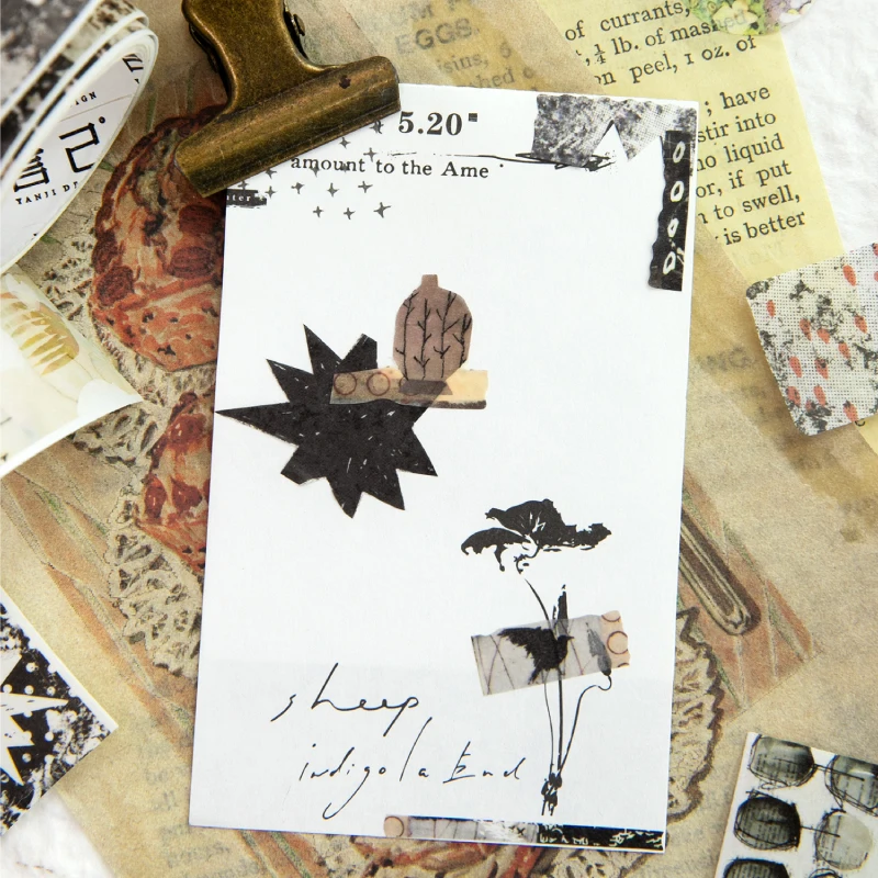 Card Lover 25m*2m 1 Roll [Disordered Splicing Series] Decorative Circular Paste Masking Tape Washi Tape Material Scrapbook Kit