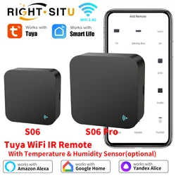 IR Remote Control Smart wifi Universal Infrared Tuya for smart home Control for TV DVD AUD AC Works with Amz Alexa Google Home