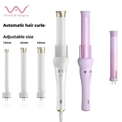 Vivid&Vogue White Purple 2 Colors Replacement Professional Portable Auto Rotating Curling Iron 32mm 13mm Hair Iron (Genuine) US