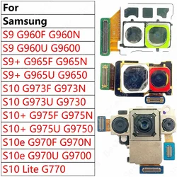 Back Camera For Samsung Galaxy S10 Lite S10e S9 Plus S9+ Backside Rear Camera Module Flex Mobile Phone Replacement Spare Parts