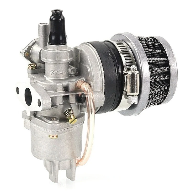 49CC mini motorcycle carburetor, two-stroke engine carburetor with air filter