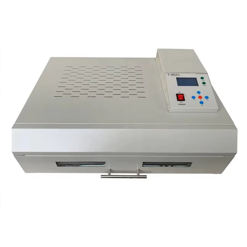 Puhui T-962C Infrared Ic Heater 400*600 Mm Smt Reflow Oven for PCB LED Soldering