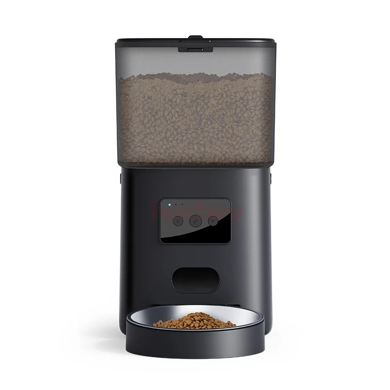 MT الطبية واي فاي الحيوانات الأليفة التلقائي المغذية شفافة مرتفعة 304 الفولاذ المقاوم للصدأ وعاء الحيوانات الأليفة المنتجات أغذية القطط التلقائي تغذية الحيوانات الأليفة
