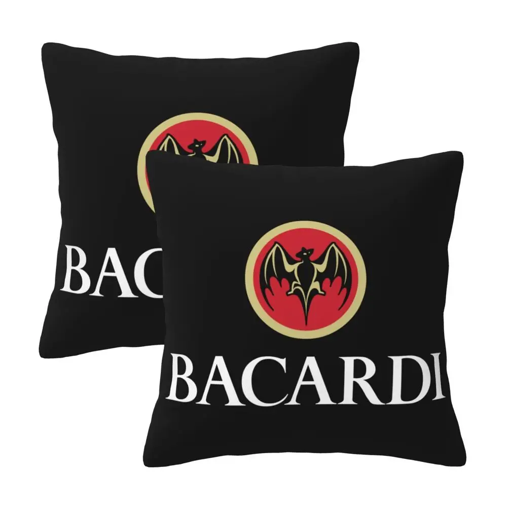 NEW Bacardi Fashion Pillowcases Decorative Pillow Covers Soft and Cozy 2 PCS