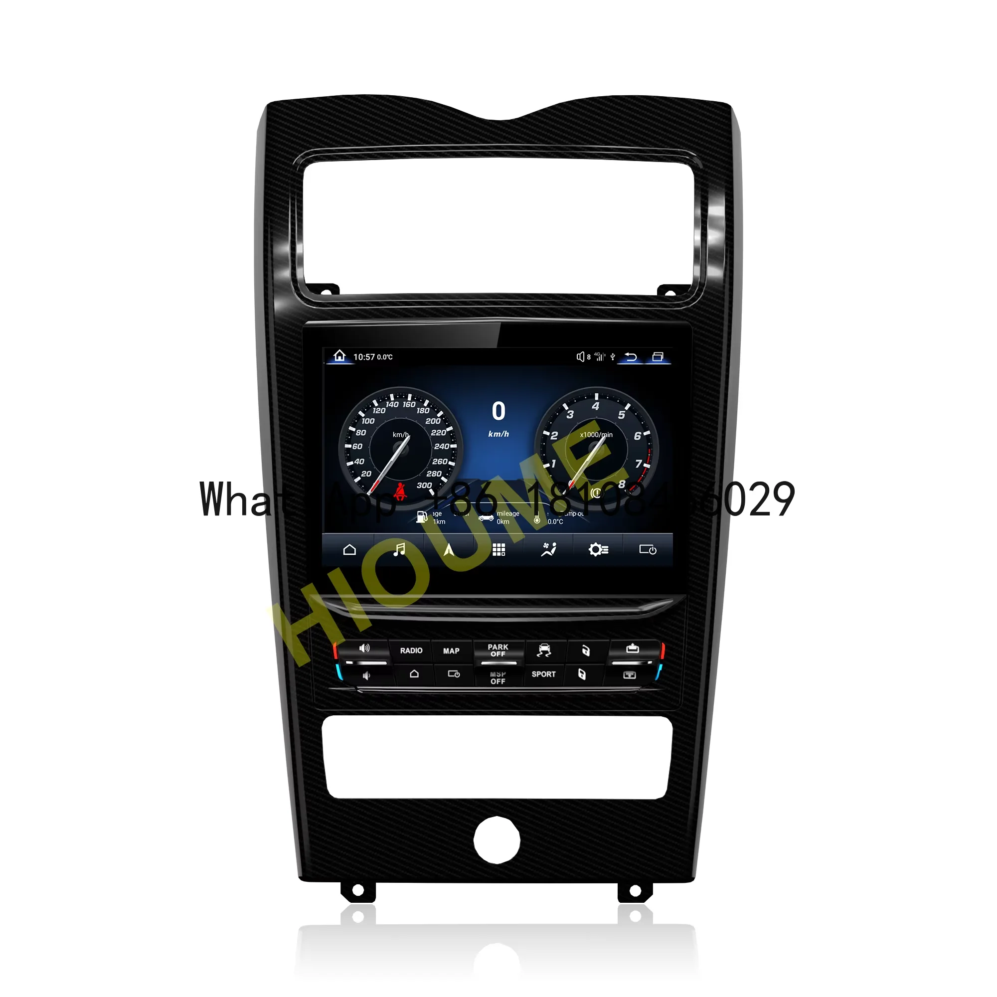 

Qualcomm 8Core Android 13 10.26" Car Multimedia Carplay Auto for Maserati Quattroporte 2004-2020 GPS Navigation DSP Radio
