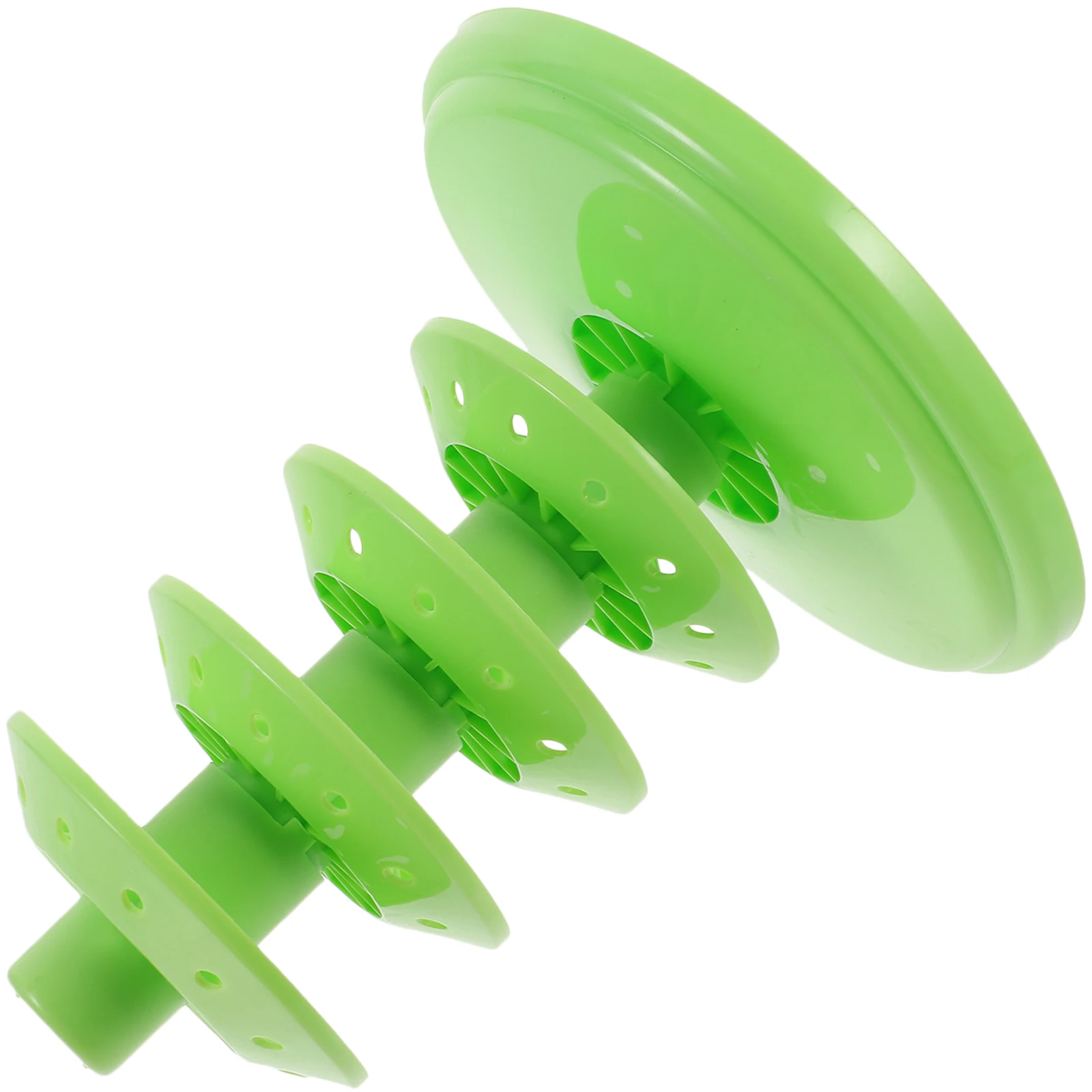 Candy Display Stand 5 Layers Green Multi Hole Lollipop Holder Rack Snack Props Cake Pops Stand Tabletop Display Accessory