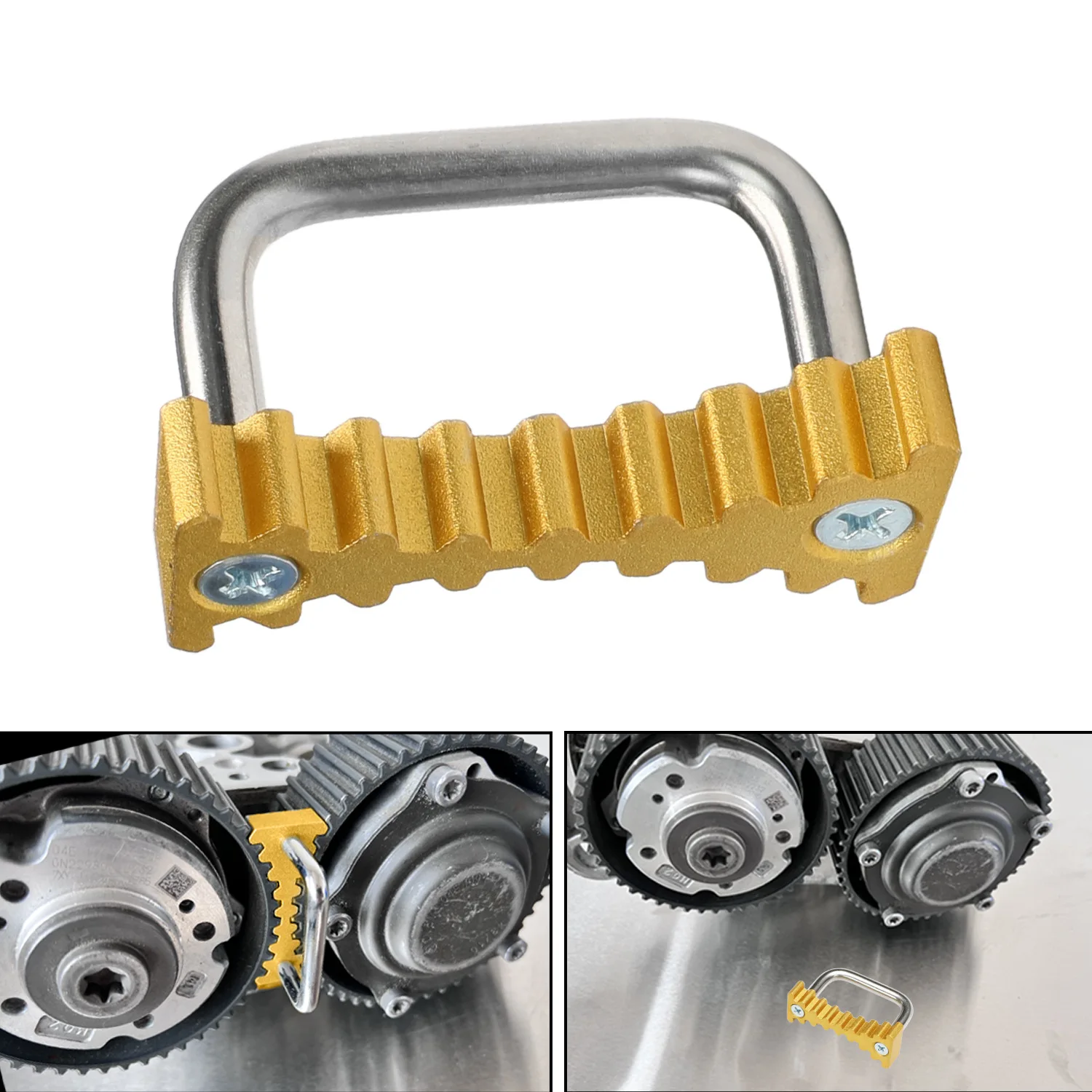 

Подходит для EA211 Фиксатор шестерни с ручкой 1.4 1.5 1.6 1.4T Инструмент для замены ремня ГРМ Jetta