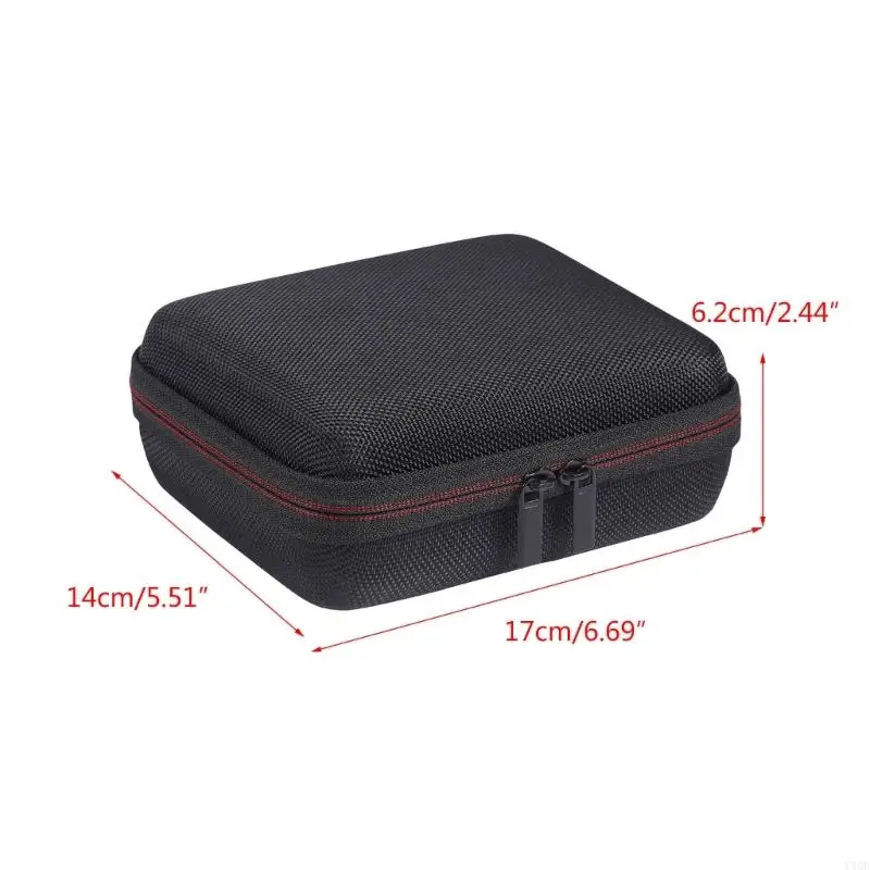 Y4QF Estuche Viaje portátil almacenamiento tarjeta sonido para Focusrite Scarlett Solo3/4 bolsa protectora tarjeta