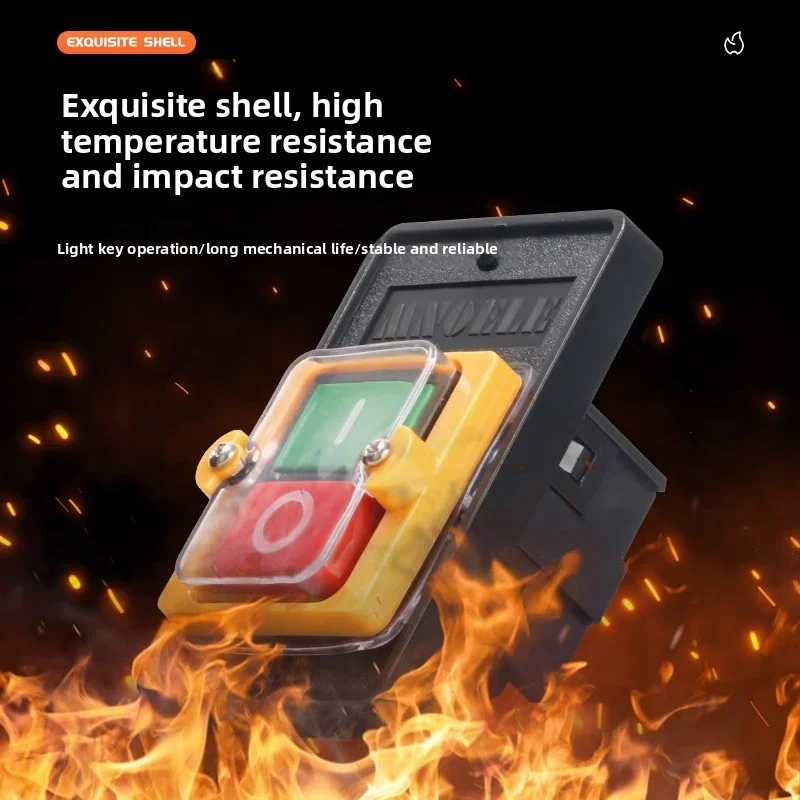 KA0-10KH AC220V/380V 10A impermeable ON/OFF interruptor de botón de arranque interruptor de botón