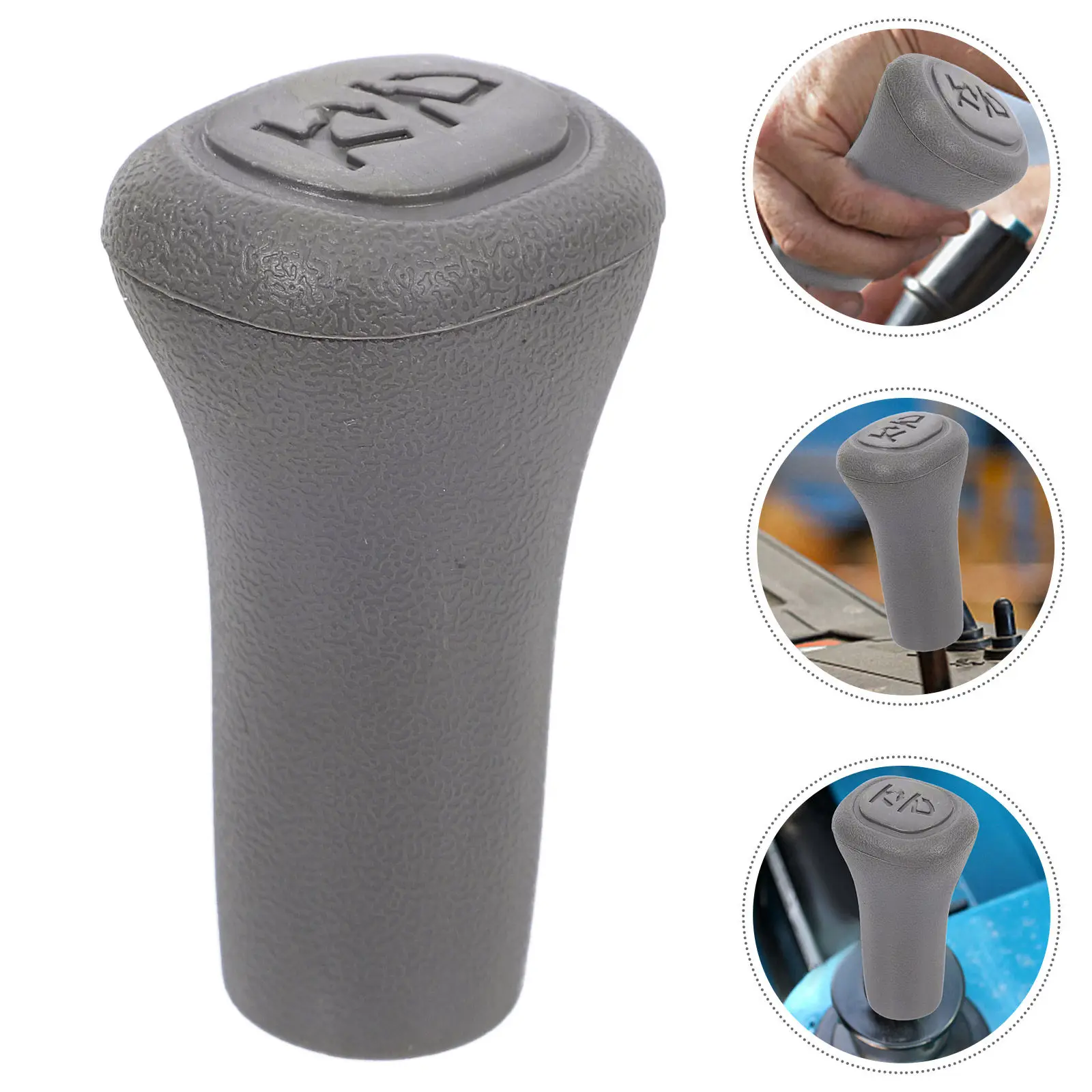 Forklift Lever Knob Replacement Durable Ergonomic Plastic Handle Grip Knob Precise Control Forklift Supply Replacement Knobs