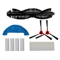 Main Roller Brush Side Brush HEPA Filter Mop Cloth Rags Water Tank Filter For 360 Smartai C50 G50 Robot Vacuum Cleaner