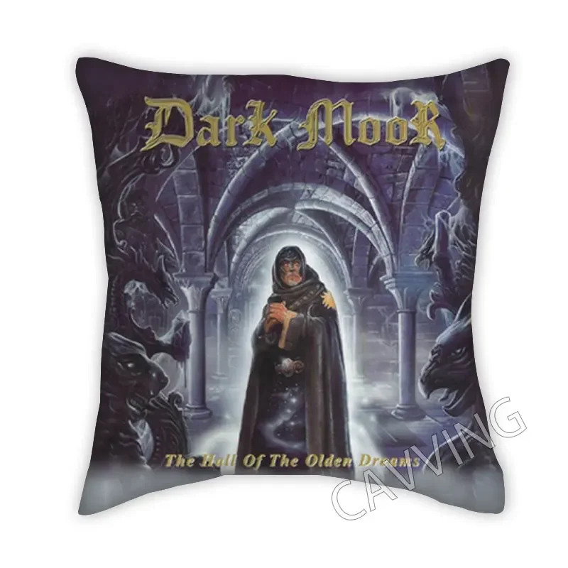 Dark Moor Band  3D Printed Polyester Decorative Pillowcases Throw Pillow Cover Square Zipper Pillow Cases Fans Gifts