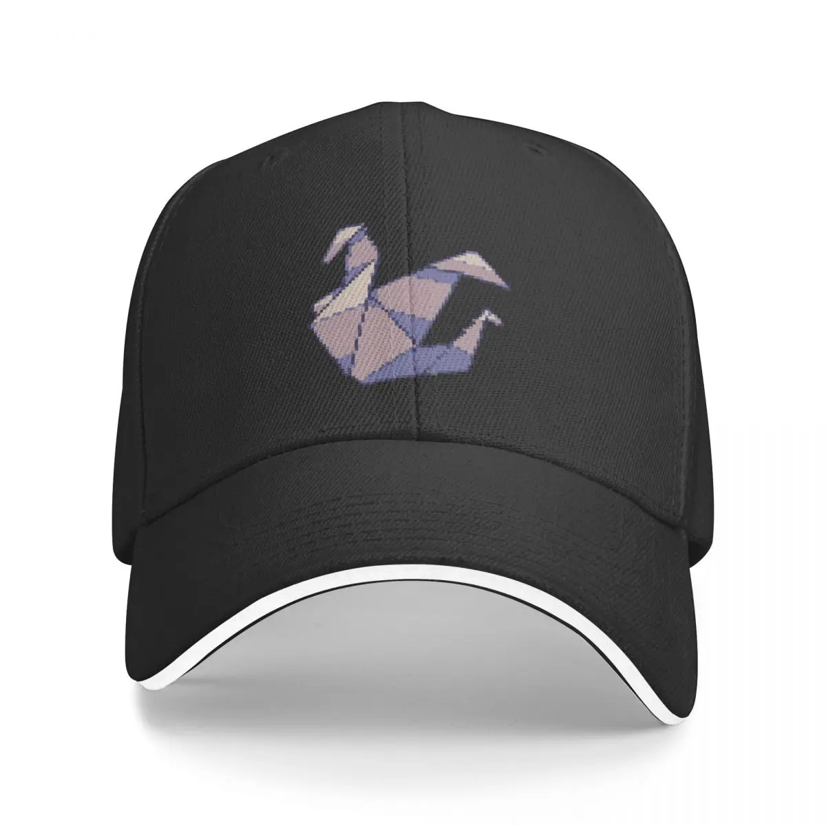 Origami Swan Baseball Cap Brand Man cap Wild Ball Hat Golf Women Men's