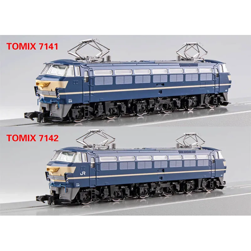 

TOMIX Train Model 7141/7142 N Scale EF66 Electric Locomotive Series 0 Pre/Later Type Two Optional Rail Car Toys