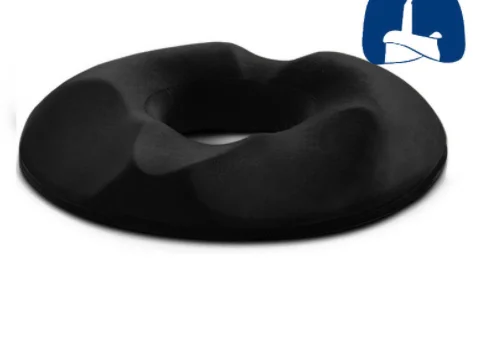 Hip Support Medical Hemorrhoid Seat Pad Inflatable Massage Cushion with Pump Round Ring Pillow Anti Bedsore Donut Chair Pad